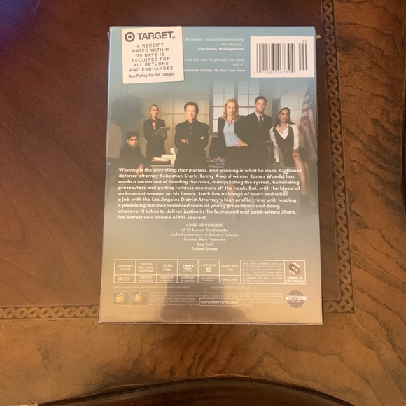 NEW James Woods Shark, Season One, DVDs - Picture 2 of 3